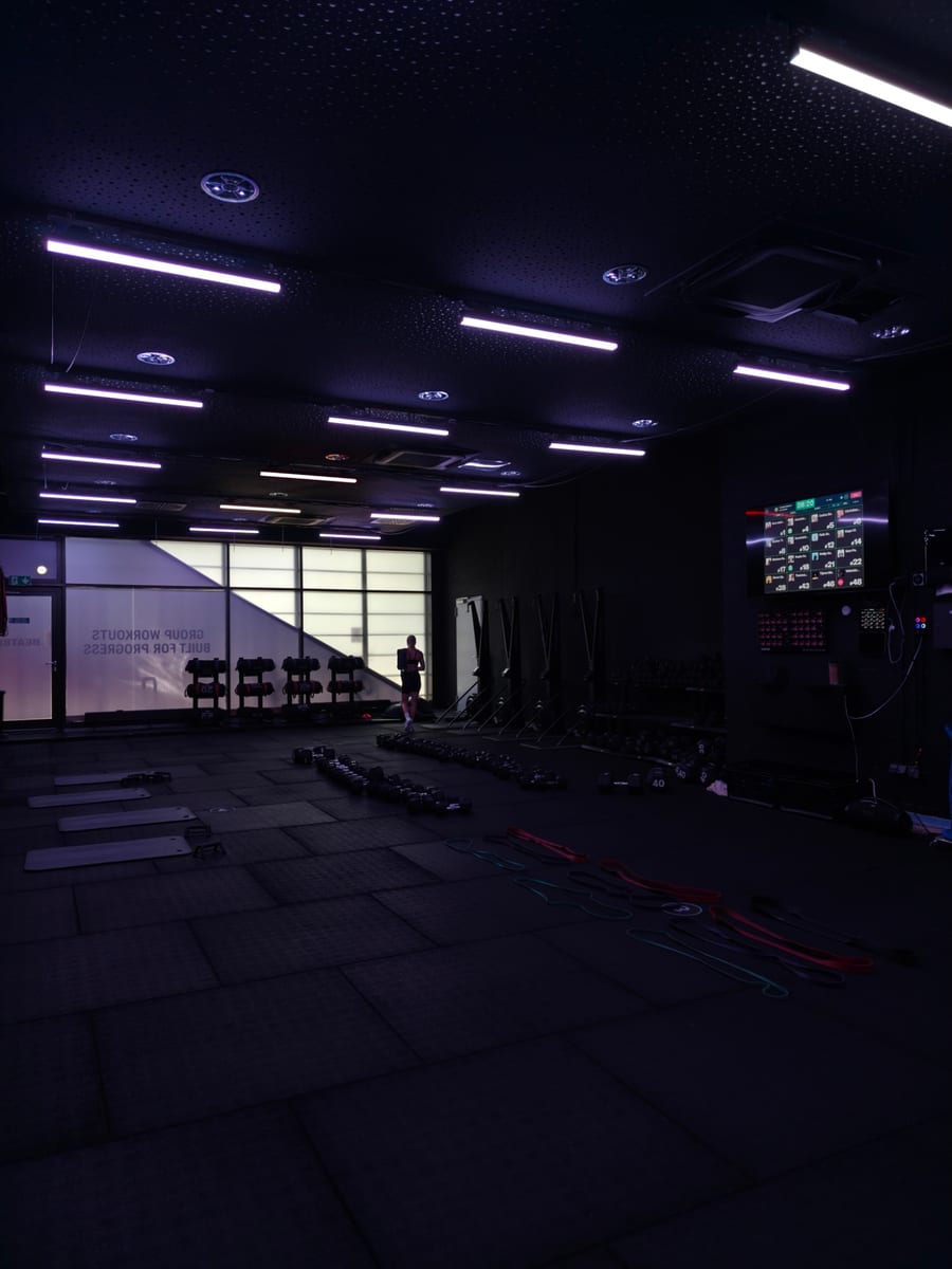 Raum für Gruppen-Workouts