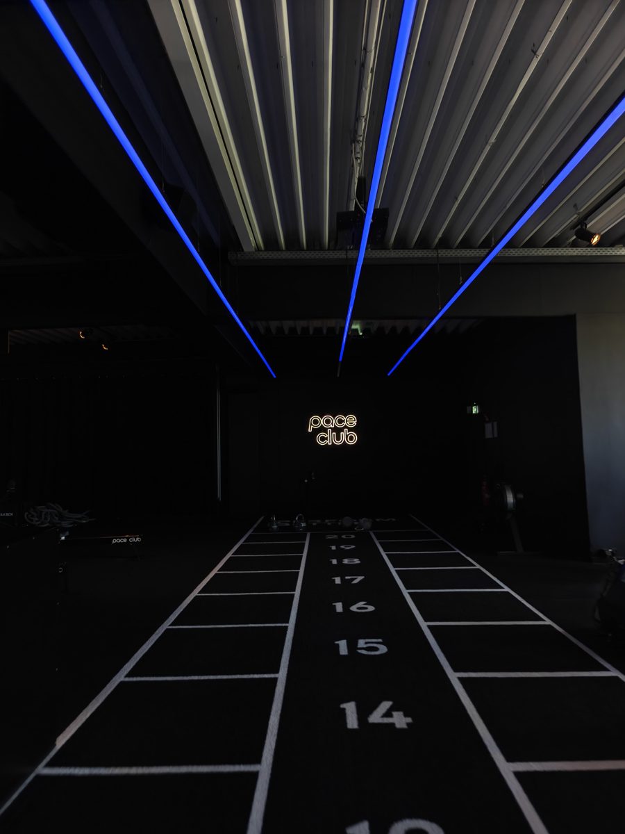 Sprintbahn im Pace Club